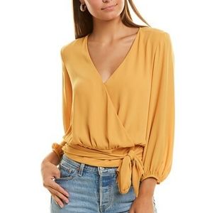 ❗️Sale❗️Krisa Side Tie Top